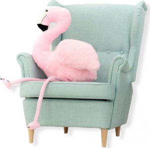 Blue Ride Wielki Ptak Flaming Pluszowy Różowy 150 cm 3