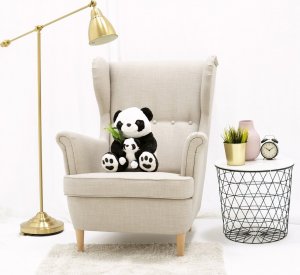 BLUBELL Duża Maskotka pluszowa Panda z dzieckiem 50 cm 2