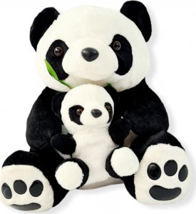 BLUBELL Duża Maskotka pluszowa Panda z dzieckiem 50 cm 1