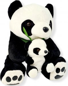 BLUBELL Duża Maskotka pluszowa Panda z dzieckiem 50 cm 5