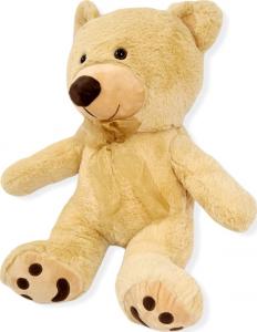 BLUBELL Miś pluszowy Duży Misiek na roczek 50cm Beżowy 3