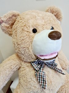 Blue Ride Ogromny Miś Pluszowy na Prezent 130 cm TEDDY BEŻOWY 4