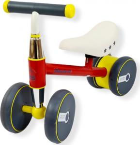 BLUBELL Pierwszy Rowerek biegowy jeździk dziecięcy regulacja siodełka Blubell 1002 czerwony 2