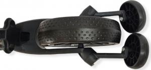 Rowerek biegowy BLUBELL czterokołowy koła pomocnicze i pedały składany 110 czerwony 7