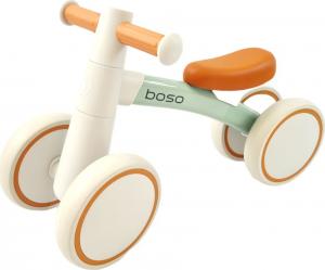 Blue Ride Rowerek biegowy na roczek Premium MILA szary z brązowym siodełkiem 2