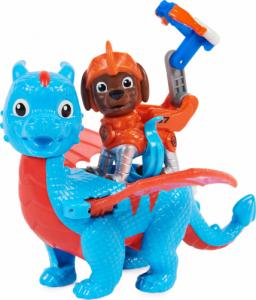 Figurka Spin Master Psi Patrol Rescue Knights Rycerze 2 figurki Zuma i smok Ruby 2