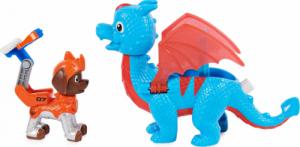 Figurka Spin Master Psi Patrol Rescue Knights Rycerze 2 figurki Zuma i smok Ruby 5