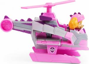Figurka Spin Master Psi Patrol Rescue Knights Rycerze Skye figurka i pojazd helikopter 4