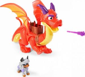 Figurka Spin Master Psi Patrol Rescue Knights Rycerze Smok Sparks i figurka Claw 3