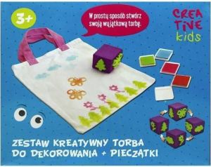 Creative Kids Zestaw kreatywny Torba+pieczątki CREATIVE KIDS - 213452 1
