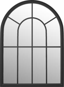 vidaXL vidaXL Lustro ogrodowe, czarne, 60x45 cm, żelazne 3