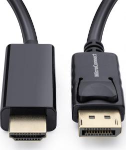 Kabel MicroConnect DisplayPort - HDMI 3m czarny (MC-DP-HDMI-300) 2