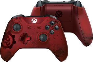 Pad Microsoft Xbox One Gears of War 4 Crimson Omen (WL3-00003) 3