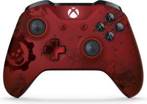 Pad Microsoft Xbox One Gears of War 4 Crimson Omen (WL3-00003) 4