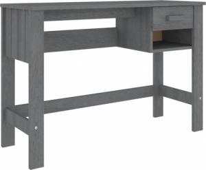 Biurko vidaXL Ciemnoszare 110 cm x 40 cm 2