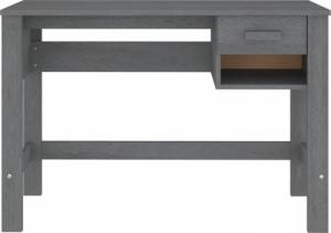 Biurko vidaXL Ciemnoszare 110 cm x 40 cm 5
