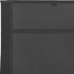 vidaXL vidaXL Leżak, stal i tworzywo textilene, czarny 6