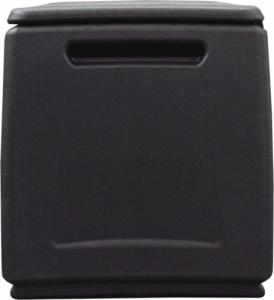 Skrzynia ogrodowa vidaXL vidaXL Skrzynia ogrodowa, 54x53x57 cm, 130 L, ciemnoszaro-czarna 3