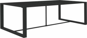 vidaXL vidaXL Stół ogrodowy, antracytowy, 120x60x66 cm, aluminium 2