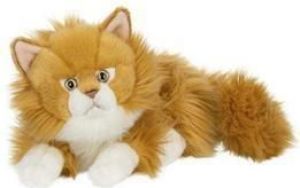 Anna Club Plush Kot rudy, Długowłosy, 25cm (211020) 1