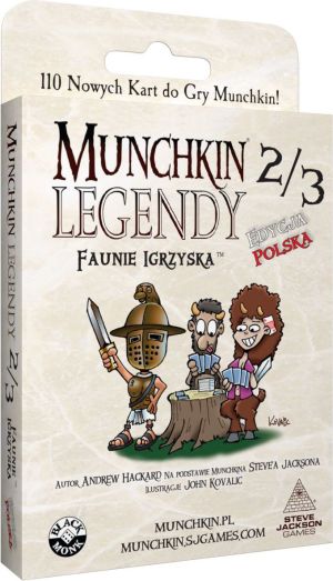 Black Monk Munchkin - Legendy 2/3 - Faunie Igrzyska (214631) 1