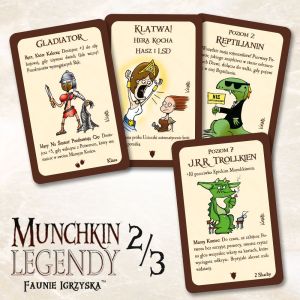Black Monk Munchkin - Legendy 2/3 - Faunie Igrzyska (214631) 3