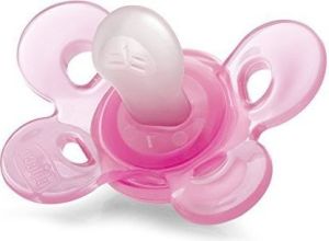 Chicco Smoczek silikonowy Physio Comfort 0-6m różowy (7491111) 3