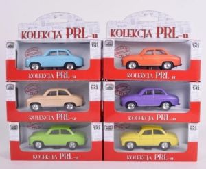 Daffi Kolekcja PRL-u Syrena 104, 6 kolorów 1