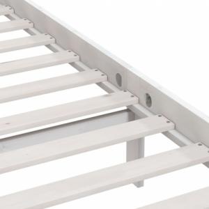 vidaXL 810163 Bed Frame White Solid Wood Pine 180x200 cm 6FT Super King 6