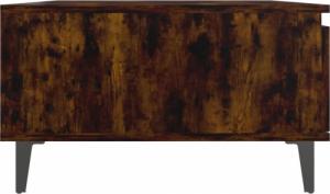 vidaXL Stolik kawowy, przydymiony dąb, 90x60x35 cm, płyta wiórowa 7