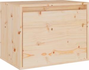 vidaXL vidaXL Szafki pod TV, 3 szt., lite drewno sosnowe 5