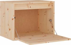 vidaXL vidaXL Szafki pod TV, 3 szt., lite drewno sosnowe 7