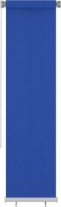 vidaXL vidaXL Roleta zewnętrzna, 60x230 cm, niebieska, HDPE 1