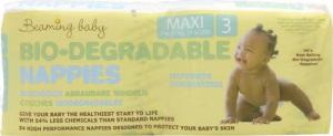 Pieluszki Beaming Baby Pieluszki biodegradowalne 3, 7-11 kg, 34 szt. 1