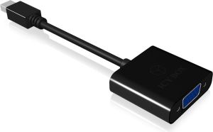 Adapter AV Icy Box DisplayPort Mini - D-Sub (VGA) czarny (IB-AC539) 3