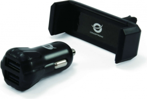 Ładowarka Conceptronic 2x USB-A 2 A  (CUSBCAR2AKIT) 1
