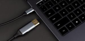 Kabel USB Reagle USB-C - DisplayPort 1.8 m Czarny 7