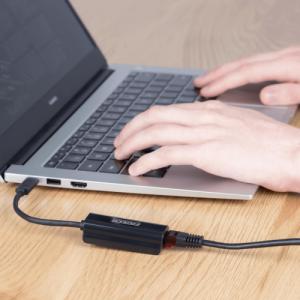 Karta sieciowa Fideco USB-C 3