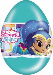 Luigi Zaini CZEKOLADOWE JAJKO NIESPODZIANKA 20G SHIMMER&SHINE KARTON 24 SZTUKI 2