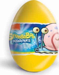 Luigi Zaini CZEKOLADOWE JAJKO NIESPODZIANKA 3PAK 60G SPONGEBOB 3