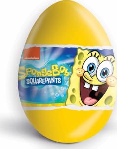 Luigi Zaini CZEKOLADOWE JAJKO NIESPODZIANKA 20G SPONGEBOB KARTON 24 SZTUKI 5