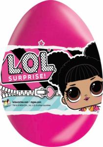 Luigi Zaini CZEKOLADOWE JAJKO NIESPODZIANKA 80G LOL! SURPRISE WYTŁACZANKA 4 SZTUKI 3