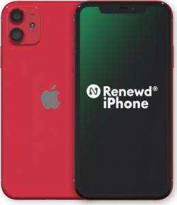 Smartfon Renewd iPhone 11 czerwony 64GB 1