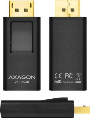 Adapter AV Axagon DisplayPort - HDMI czarny (RVD-HI) 4