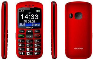 Telefon komórkowy Aligator A670 Senior Czerwony (A670R) 2