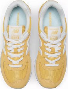 New Balance New Balance damskie buty WL574FV2 - żółte 37,5 3