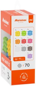 Marioinex Wafle Mini gumowe kolorowe 70 2