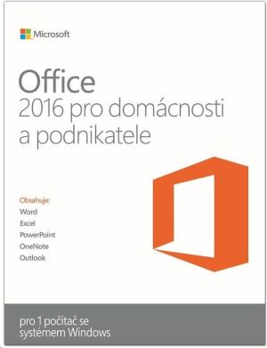 Microsoft Office 2016 Dla Użytkowników Domowych i Małych Firm (T5D-02737) 1