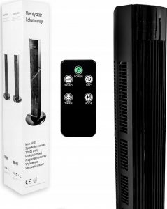 Wentylator AIG mix Wentylator Kolumnowy Stojący Duży Wiatrak Pilot 8
