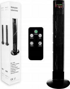Wentylator AIG mix Wentylator Kolumnowy Stojący Duży Wiatrak Pilot 10